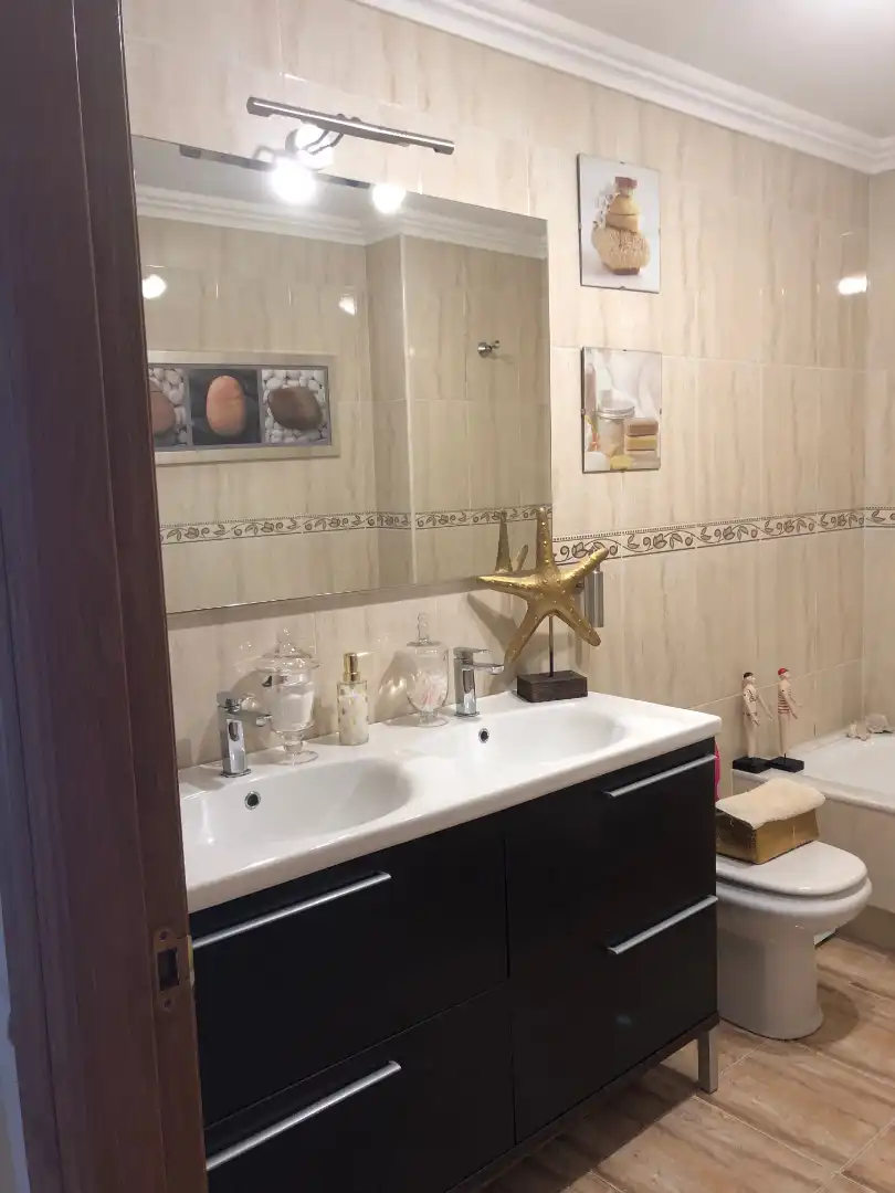 Bathroom of Flat for sale in Negreira  with Heating, Terrace and Oven