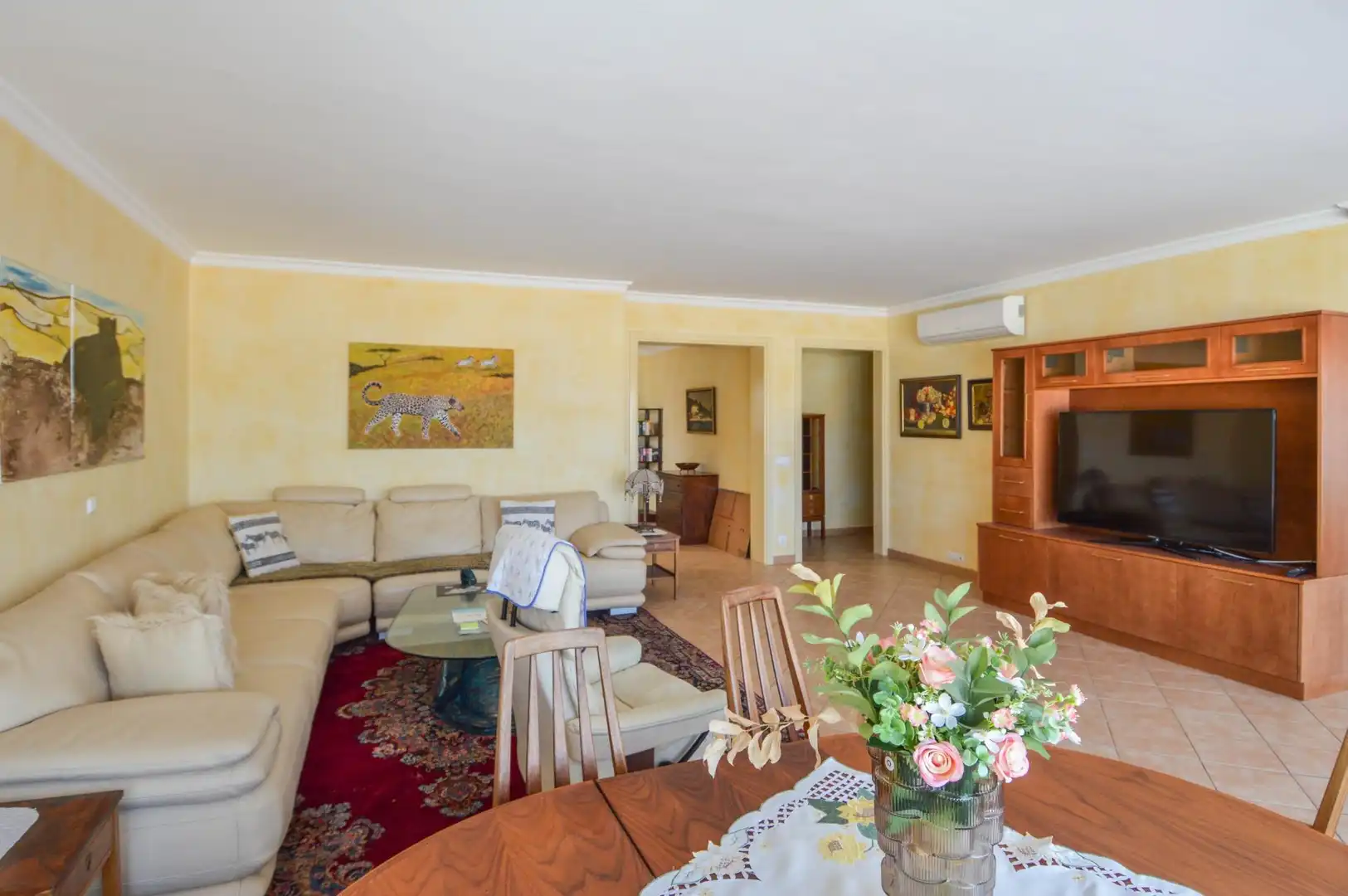 Living room of Houses for sale in San Bartolomé de Tirajana  with Air Conditioner and Terrace
