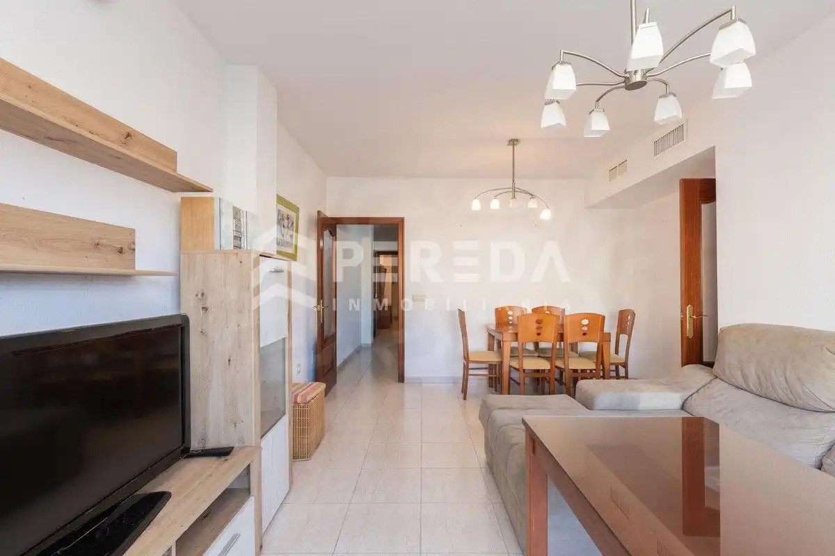 Living room of Attic for sale in Roquetas de Mar
