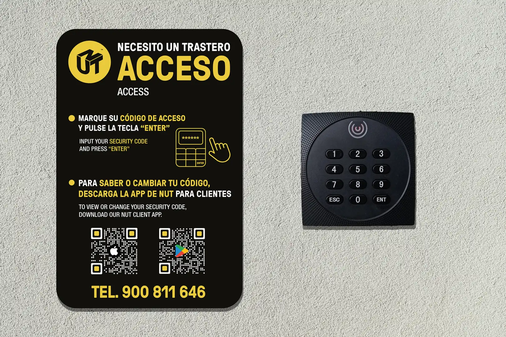 Parkplatz von Lagerraum zur Miete in Barcelona mit Alarm