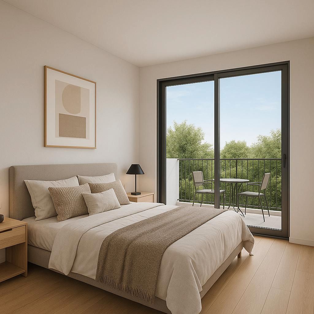 Bedroom of Single-family semi-detached for sale in Sagunto / Sagunt  with Air Conditioner, Private garden and Terrace