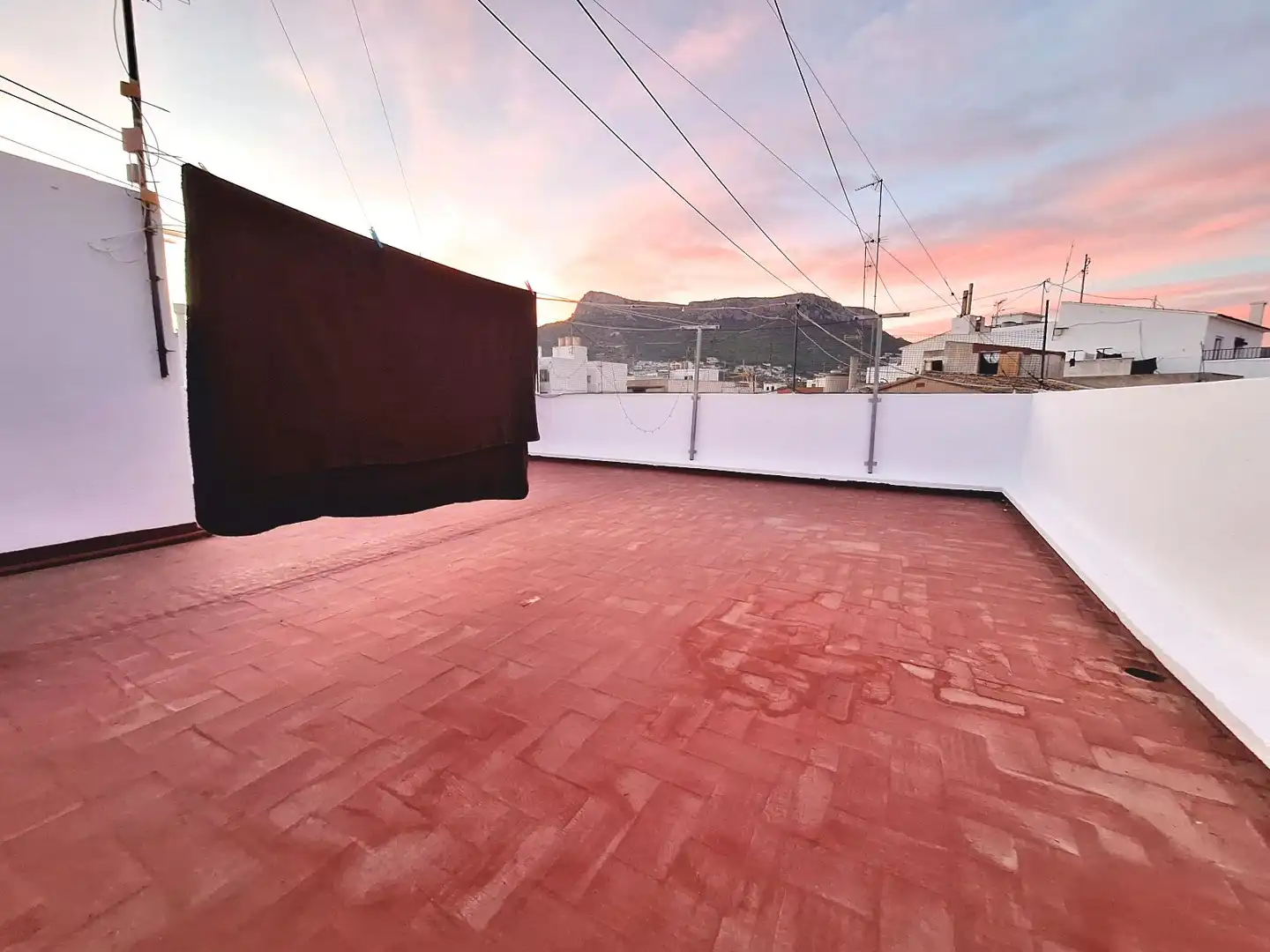 Terraza de Apartamento en venta en Calpe / Calp con Aire acondicionado y Terraza