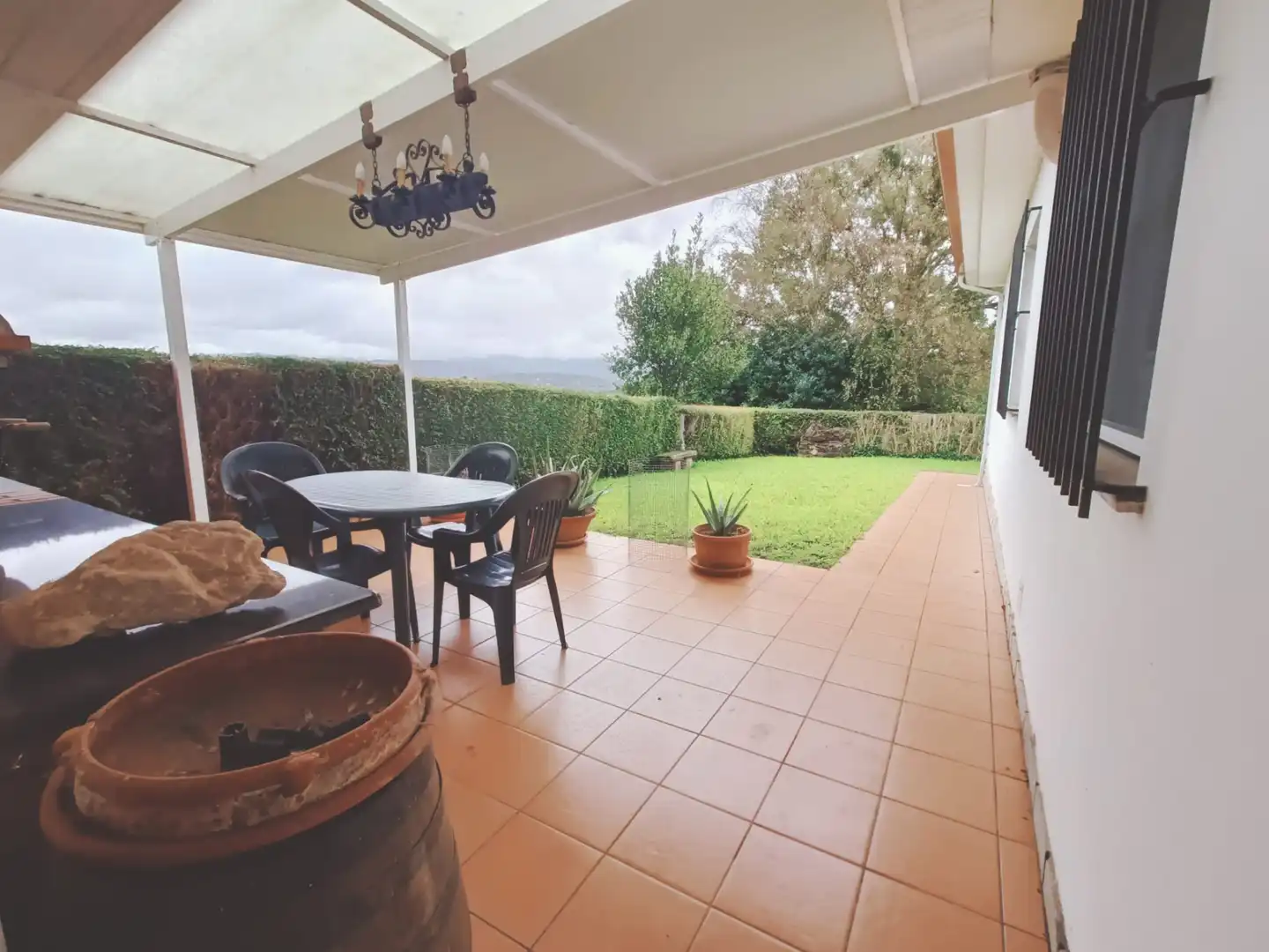 Terrasse von Haus oder Chalet zum Verkauf in Narón mit Heizung, Privatgarten und Ofen