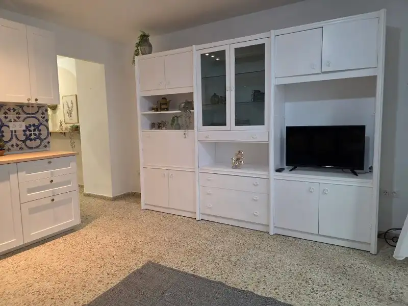 Sala de estar de Apartamento en venta en Cullera con Terraza, Amueblado y Horno