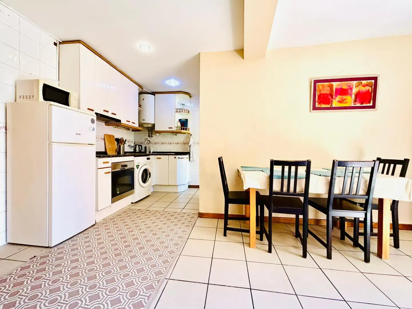 Küche von Wohnung zum Verkauf in Barcelona mit Klimaanlage, Heizung und Möbliert