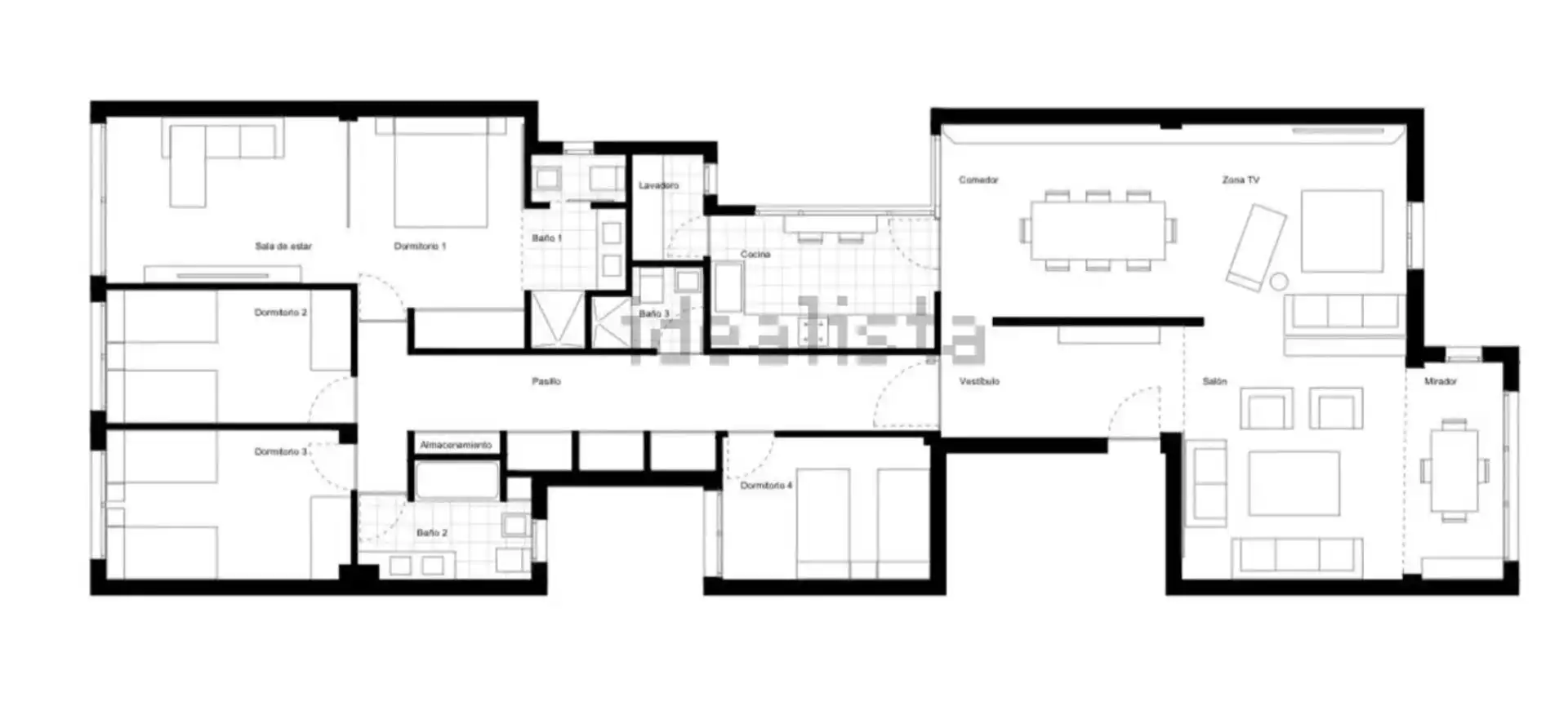 Appartement avec terrasse à vendre à Avenida Reino de Valencia, imagen 34
