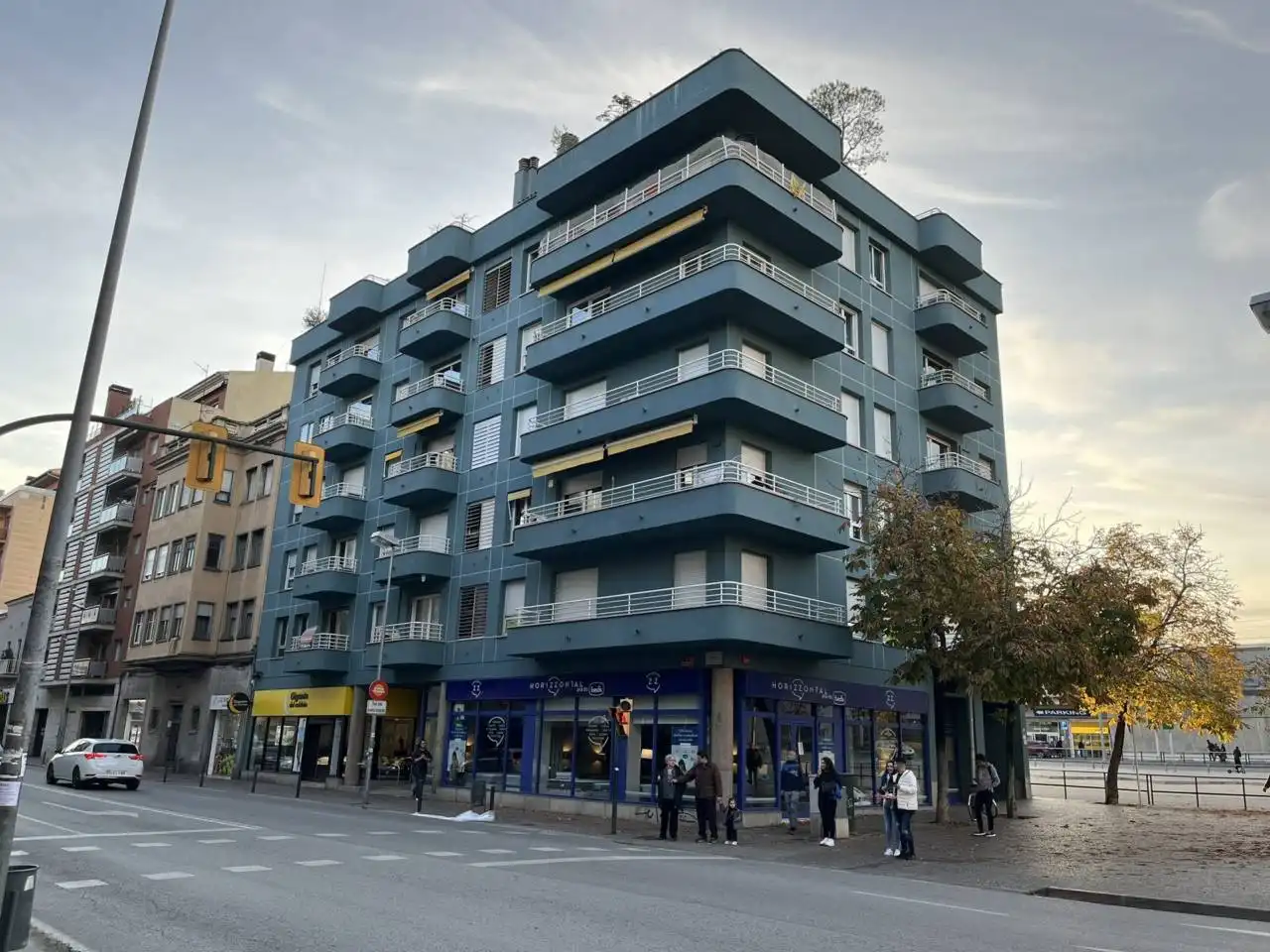 Exterior view of Flat for sale in Girona  with Air Conditioner, Heating and Balcony