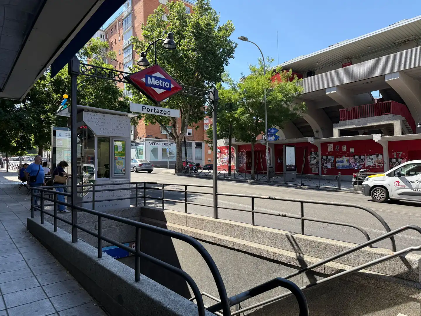 Vista exterior de Piso en venta en Madrid con Aire acondicionado, Calefacción y Horno