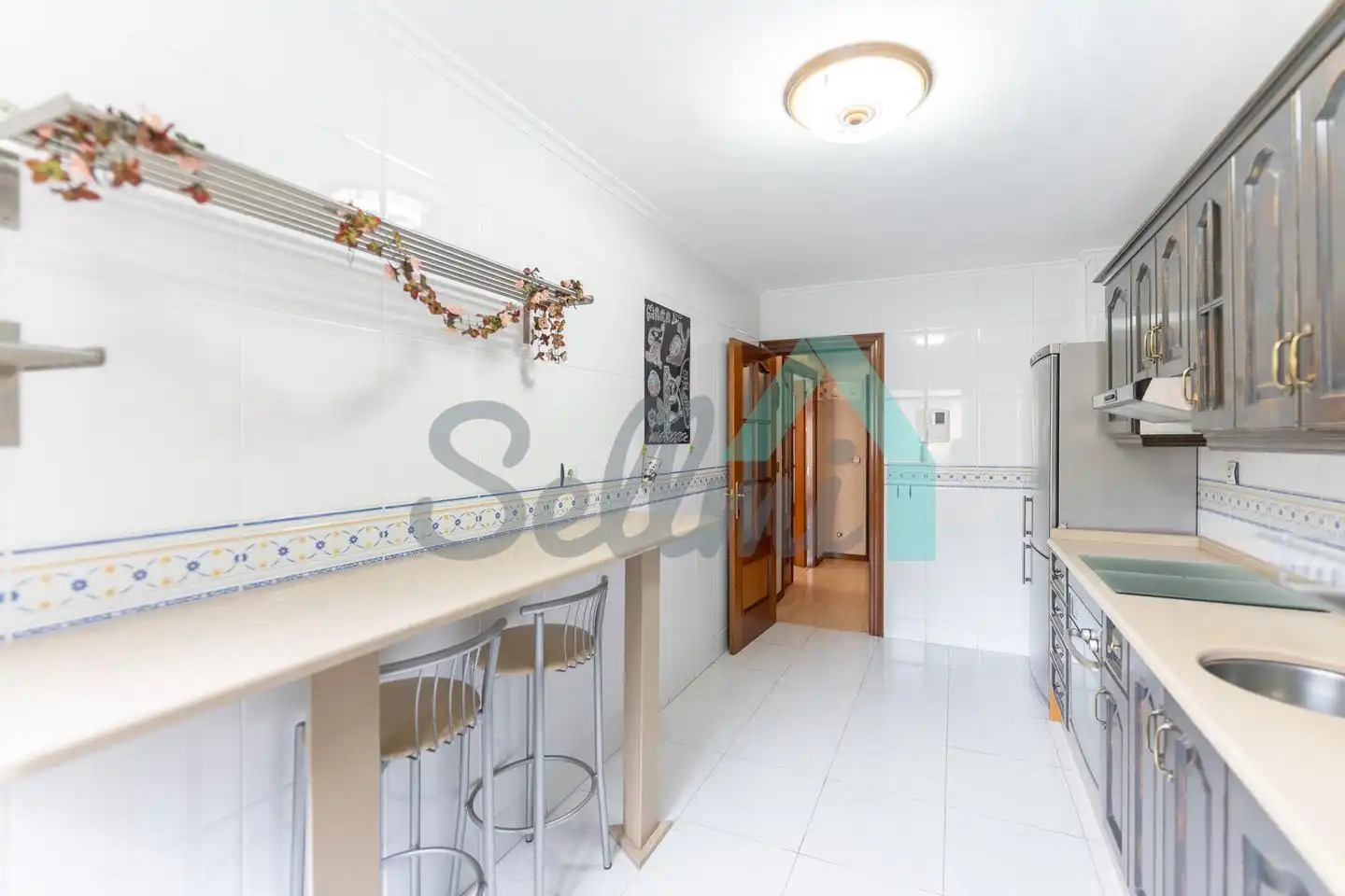 Cocina de Piso en venta en Mieres (Asturias) con Calefacción y Trastero
