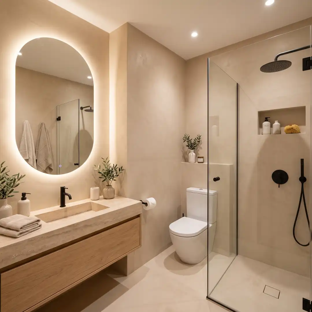 Baño de Casa o chalet en venta en Ciutadella de Menorca con Aire acondicionado, Terraza y Amueblado