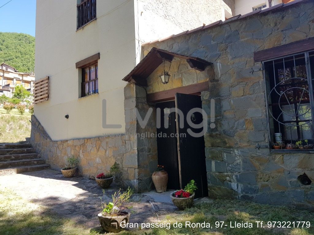 Vista exterior de Casa o xalet en venda en El Pont de Suert amb Aire condicionat, Calefacció i Jardí privat