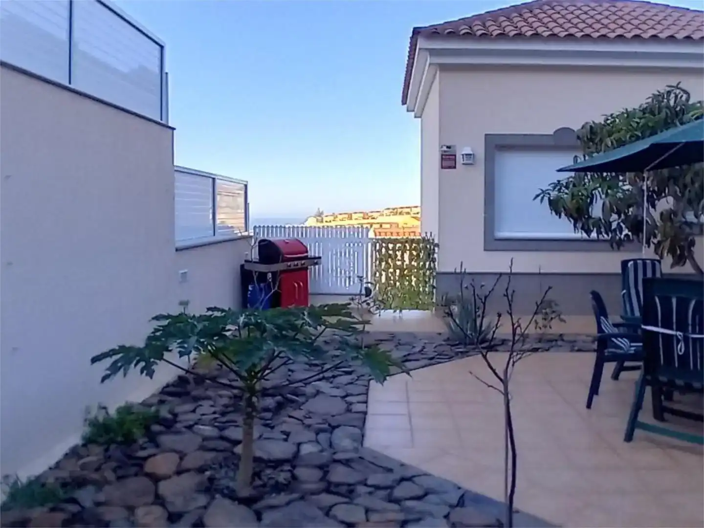 Terrace of Flat for sale in Mogán  with Air Conditioner, Private garden and Storage room