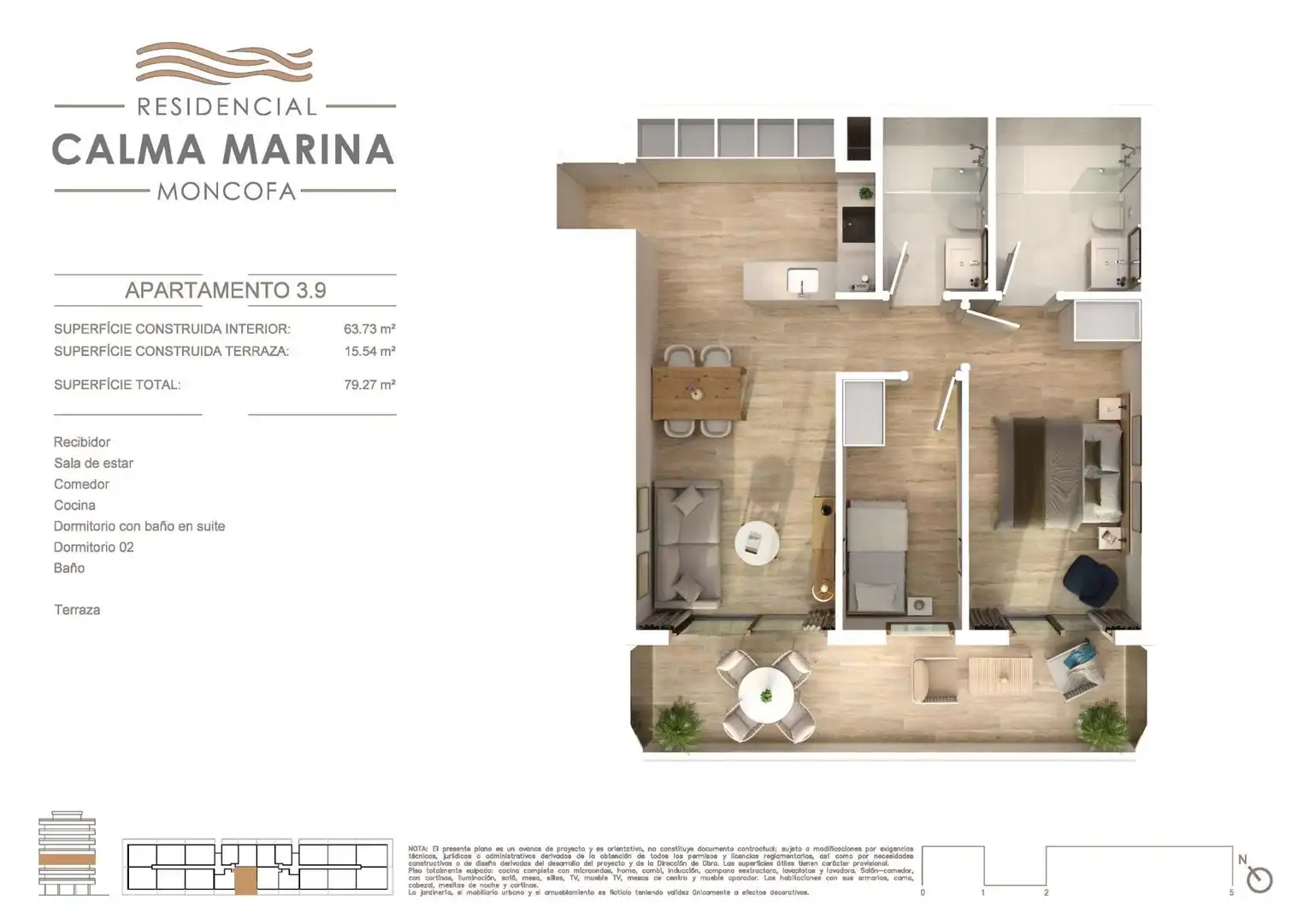 Appartement compact avec piscine à vendre à Moncófar Playa, imagen 68