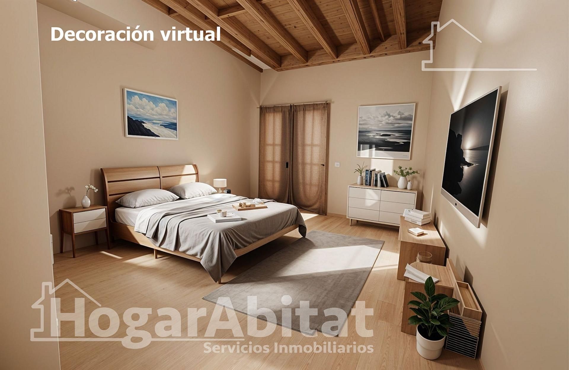 Living room of Flat for sale in Gandia  with Air Conditioner, Heating and Balcony