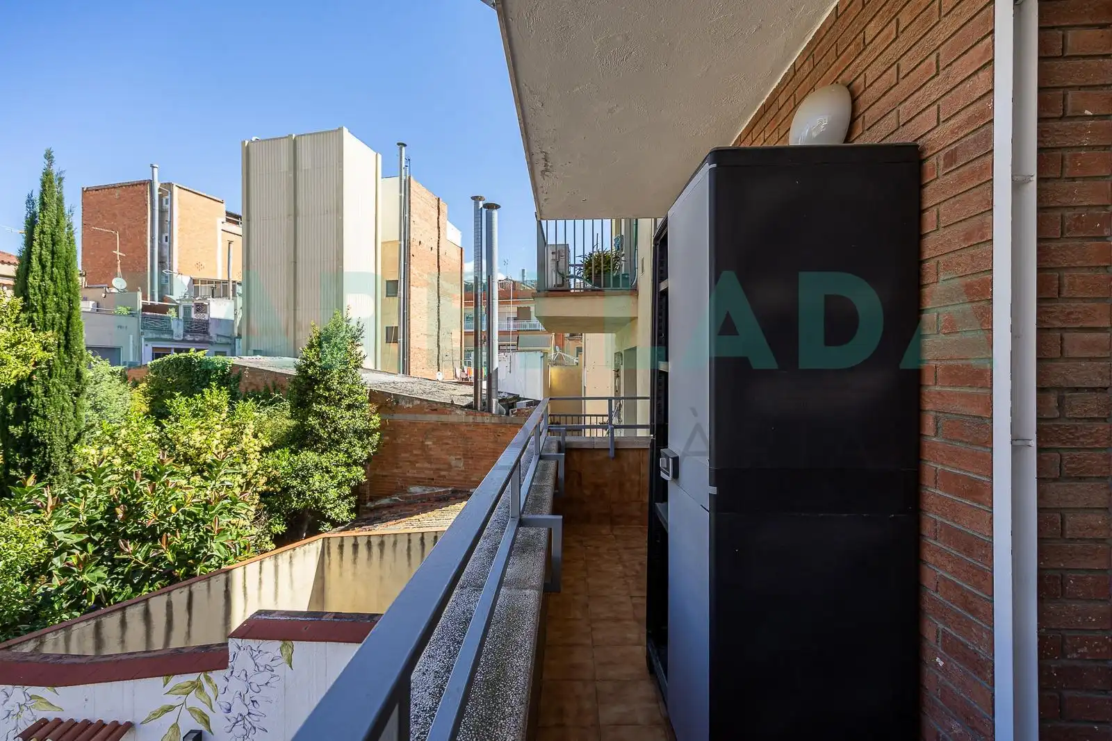 Balcony of Duplexes for sale in Badalona  with Air Conditioner, Heating and Terrace