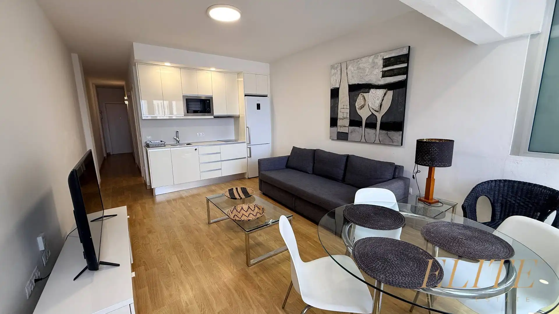 Sala d'estar de Apartament de lloguer en Las Palmas de Gran Canaria