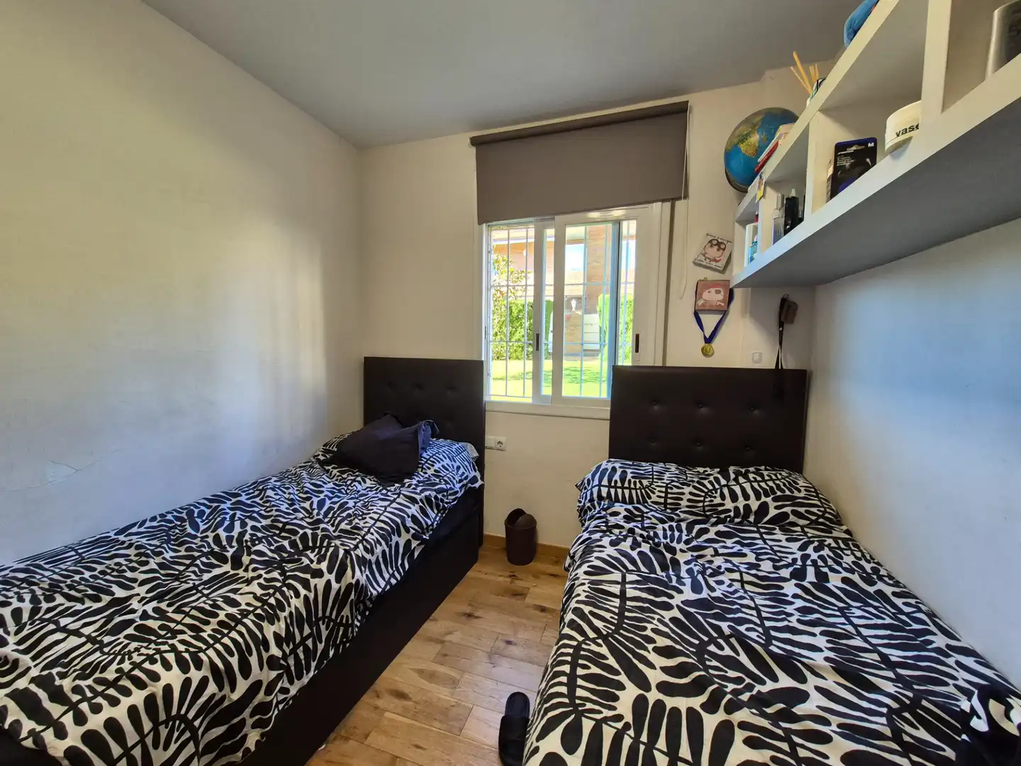 Bedroom of Flat for sale in Rubí  with Air Conditioner, Parquet flooring and Terrace