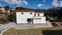 Exterior view of House or chalet for sale in Sant Pere de Vilamajor  with Air Conditioner, Heating and Private garden