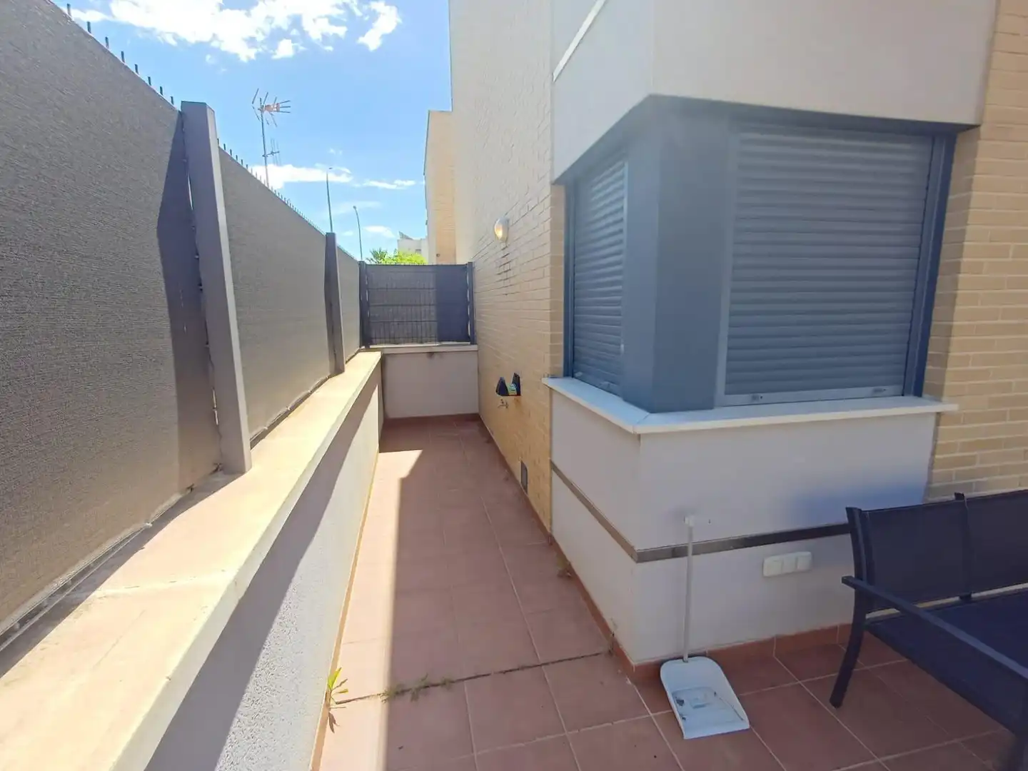 Terrasse von Erdgeschoss zur Miete in Murcia mit Klimaanlage, Heizung und Parkett
