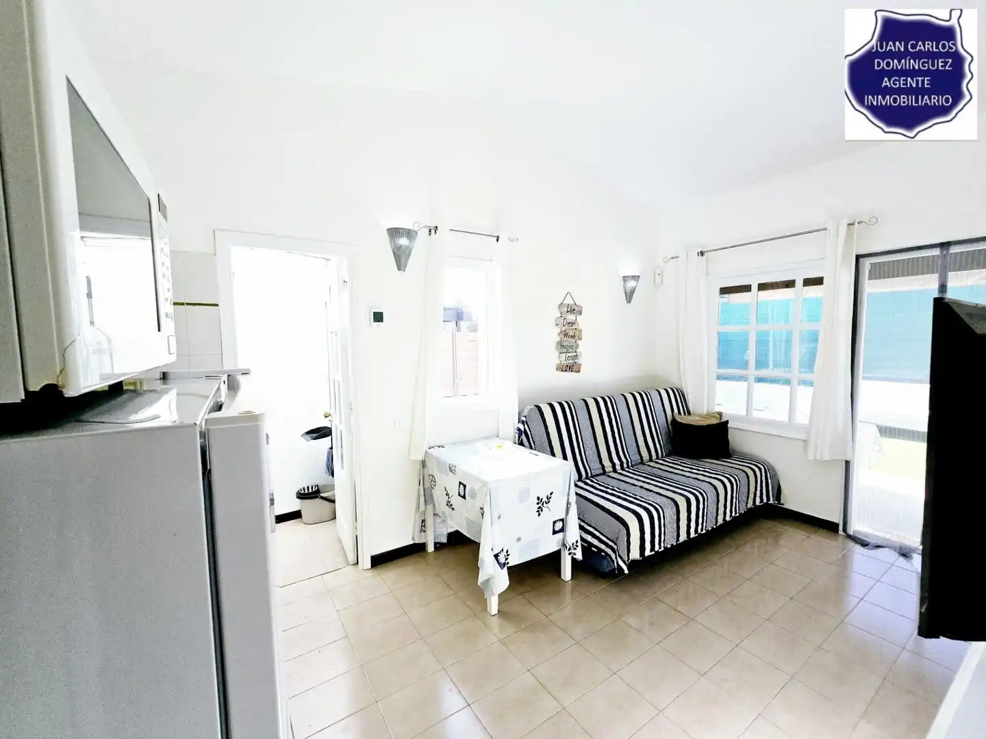Wohnzimmer von Haus oder Chalet zur Miete in San Bartolomé de Tirajana mit Privatgarten, Terrasse und Möbliert