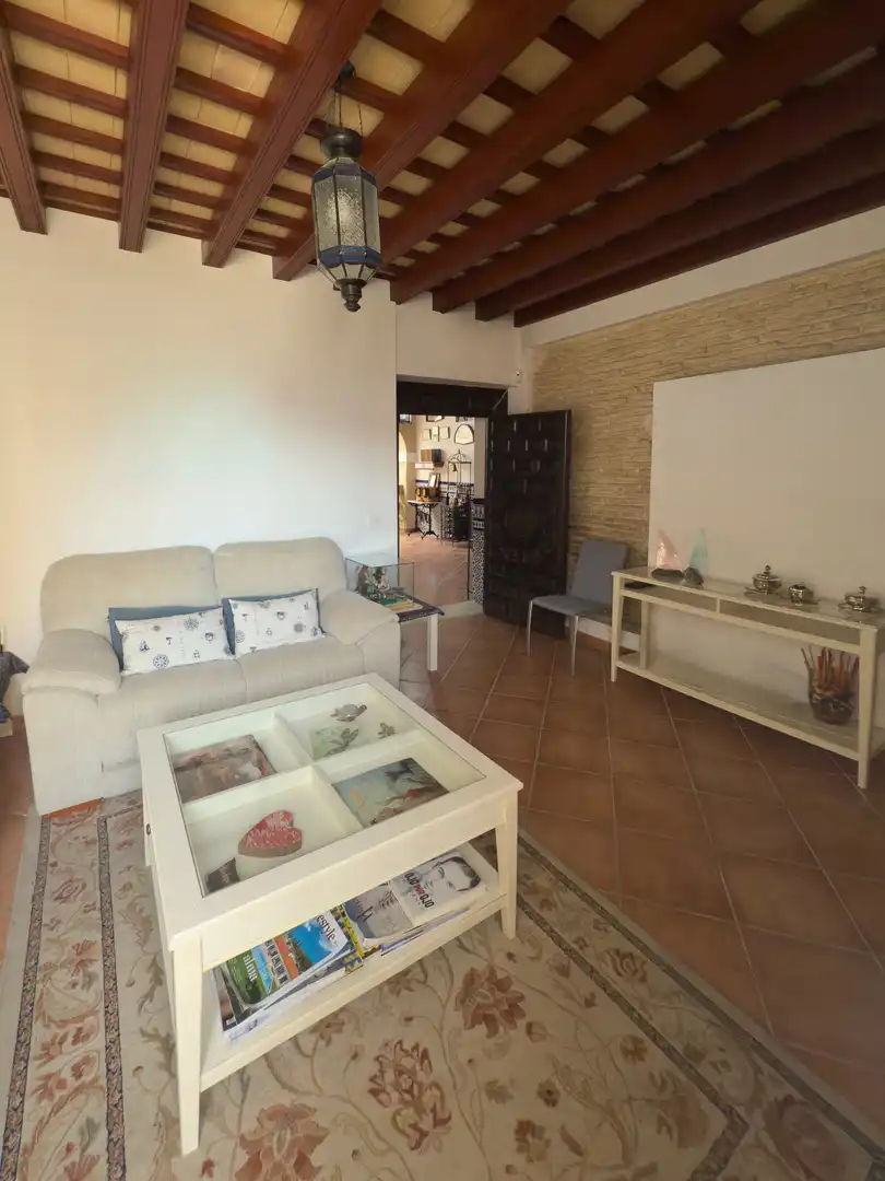 Sala de estar de Casa o chalet en venta en El Puerto de Santa María con Aire acondicionado, Terraza y Trastero