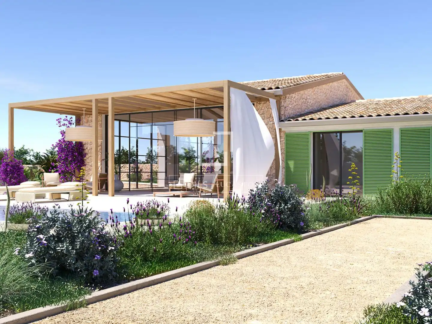 Vista exterior de Casa o chalet en venta en Llucmajor con Aire acondicionado, Calefacción y Jardín privado