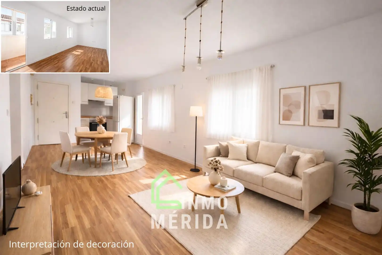 Living room of Flat for sale in Mérida  with Balcony