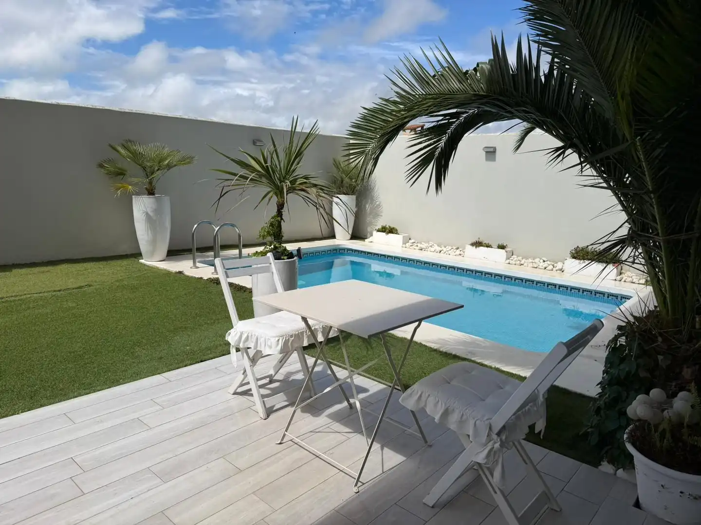 Swimming pool of Houses for sale in Poblete  with Air Conditioner, Heating and Swimming Pool