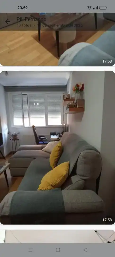 Sala d'estar de Pis en venda en Salamanca Capital