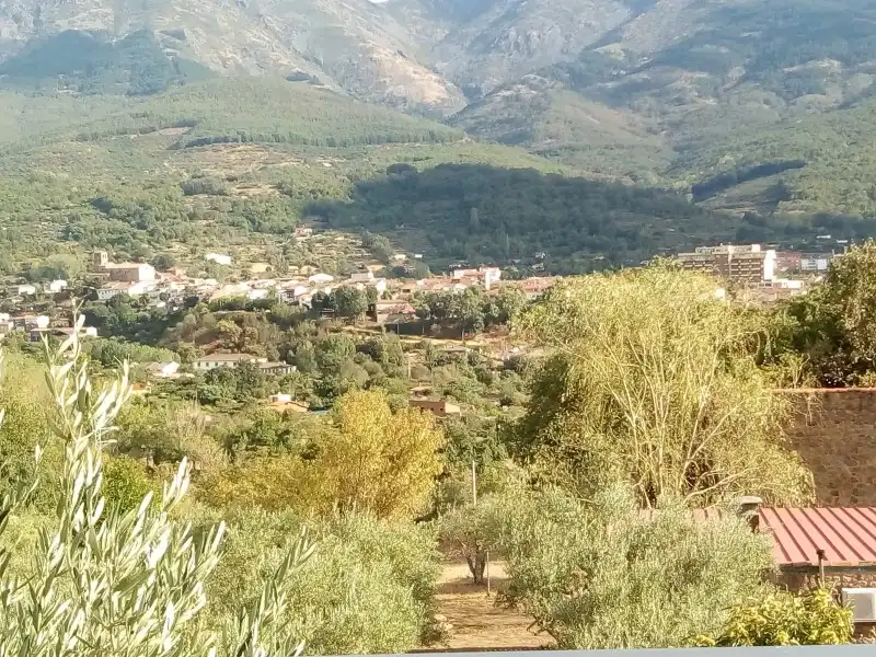 Vista exterior de Casa o xalet en venda en Hervás amb Calefacció