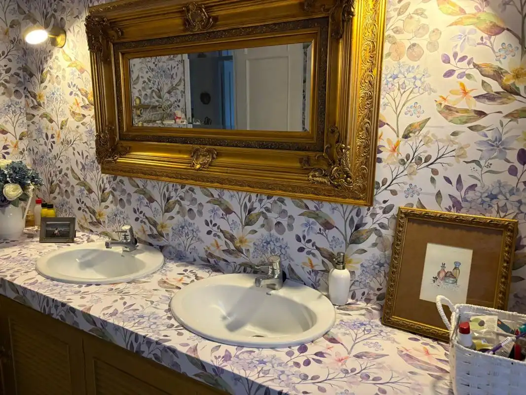 Baño de Finca rústica en venta en El Escorial con Calefacción y Jardín privado