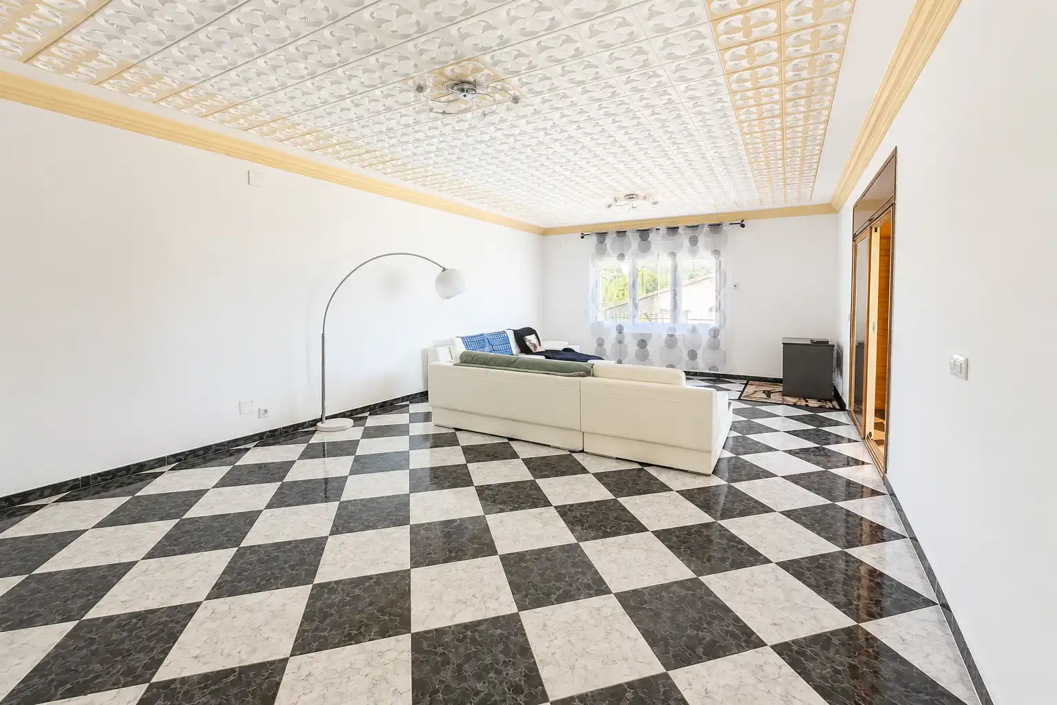 Sala de estar de Casa o chalet en venta en Roses con Aire acondicionado, Calefacción y Terraza