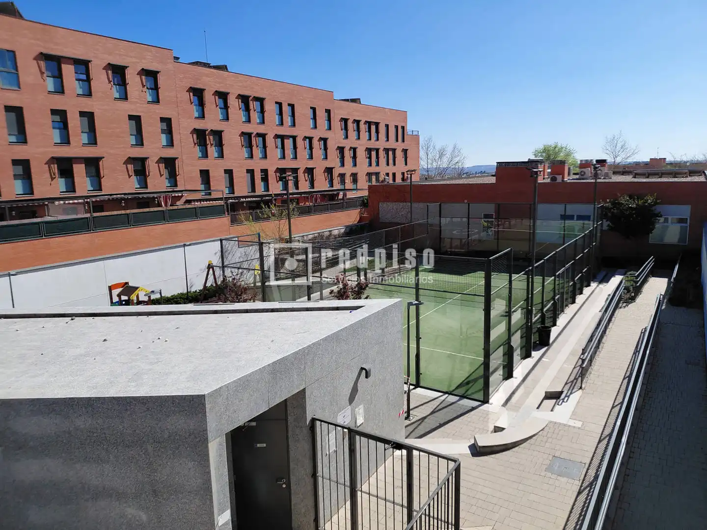 Terrace of Flat for sale in Paracuellos de Jarama  with Air Conditioner, Heating and Private garden