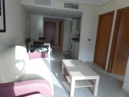 Living room of Apartment for sale in Vera  with Air Conditioner, Terrace and Furnished