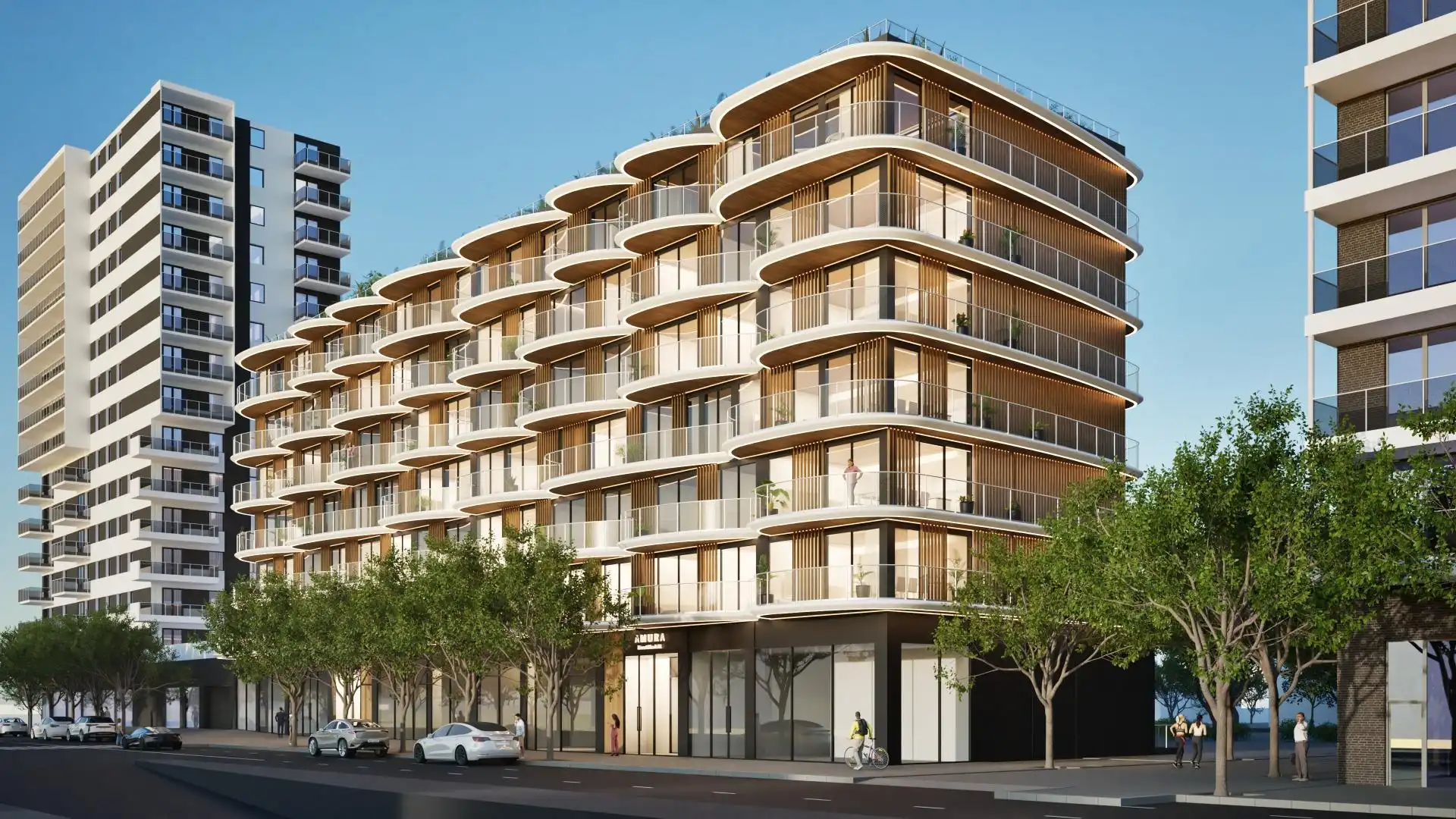 Vista exterior de Ático en venta en Mataró