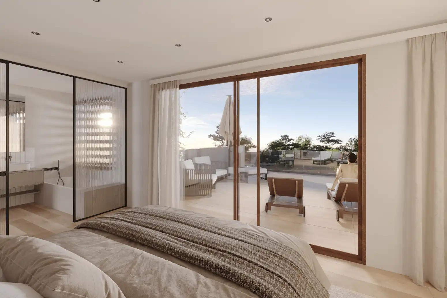Dormitori de Casa o xalet en venda en Castelldefels amb Aire condicionat