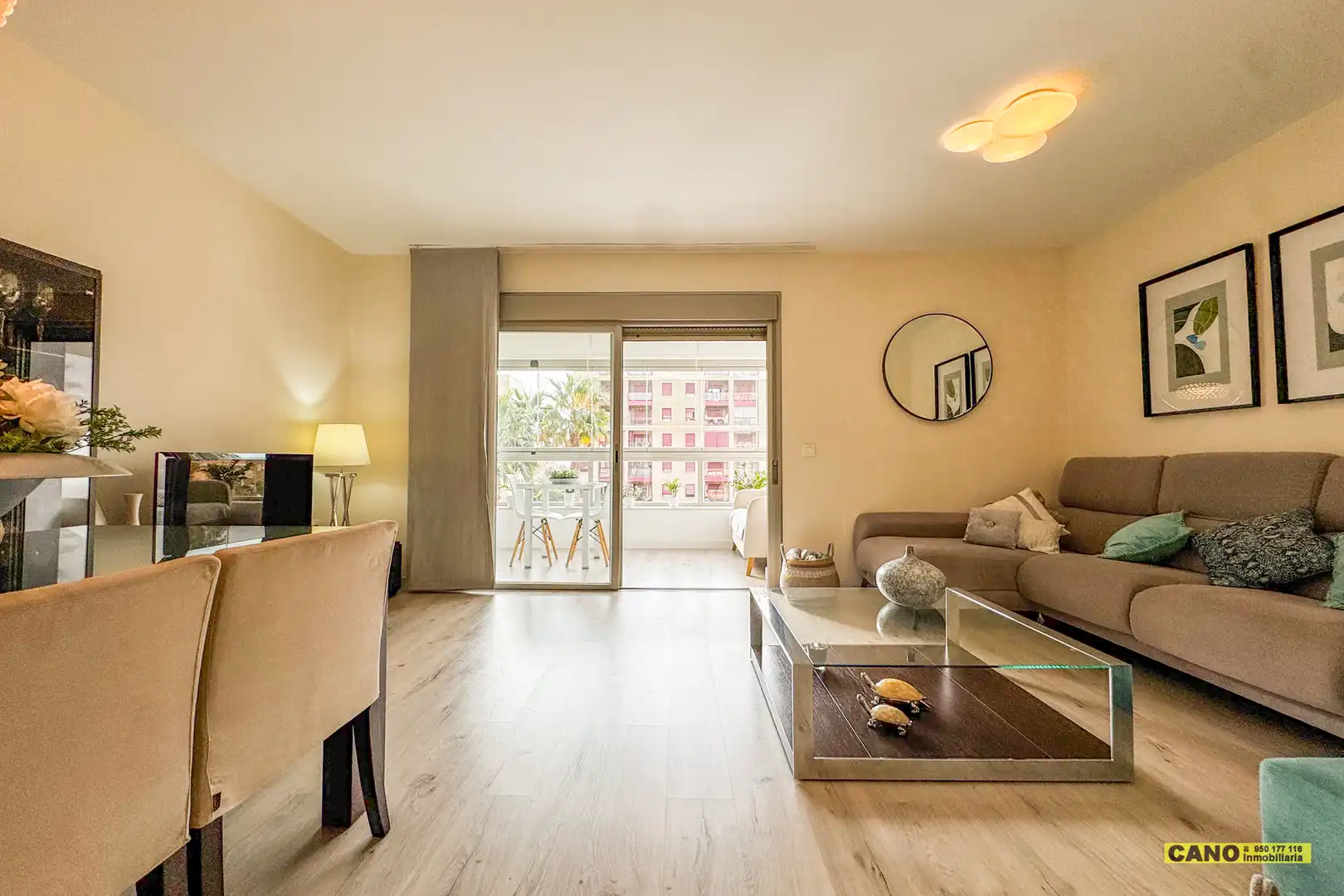 Sala de estar de Piso en venta en Almería con Aire acondicionado, Calefacción y Terraza
