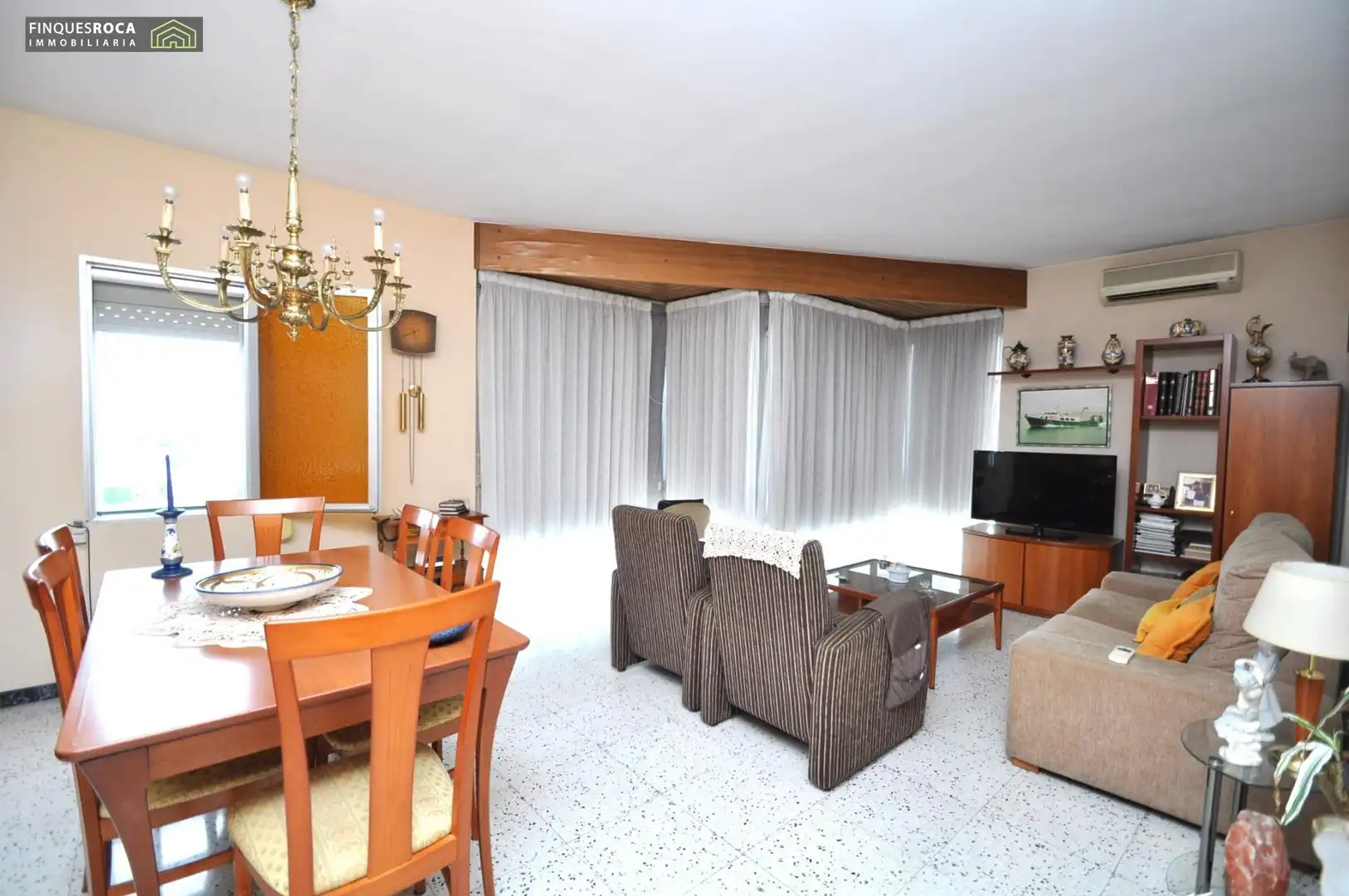 Sala de estar de Piso en venta en La Ràpita con Aire acondicionado, Calefacción y Terraza