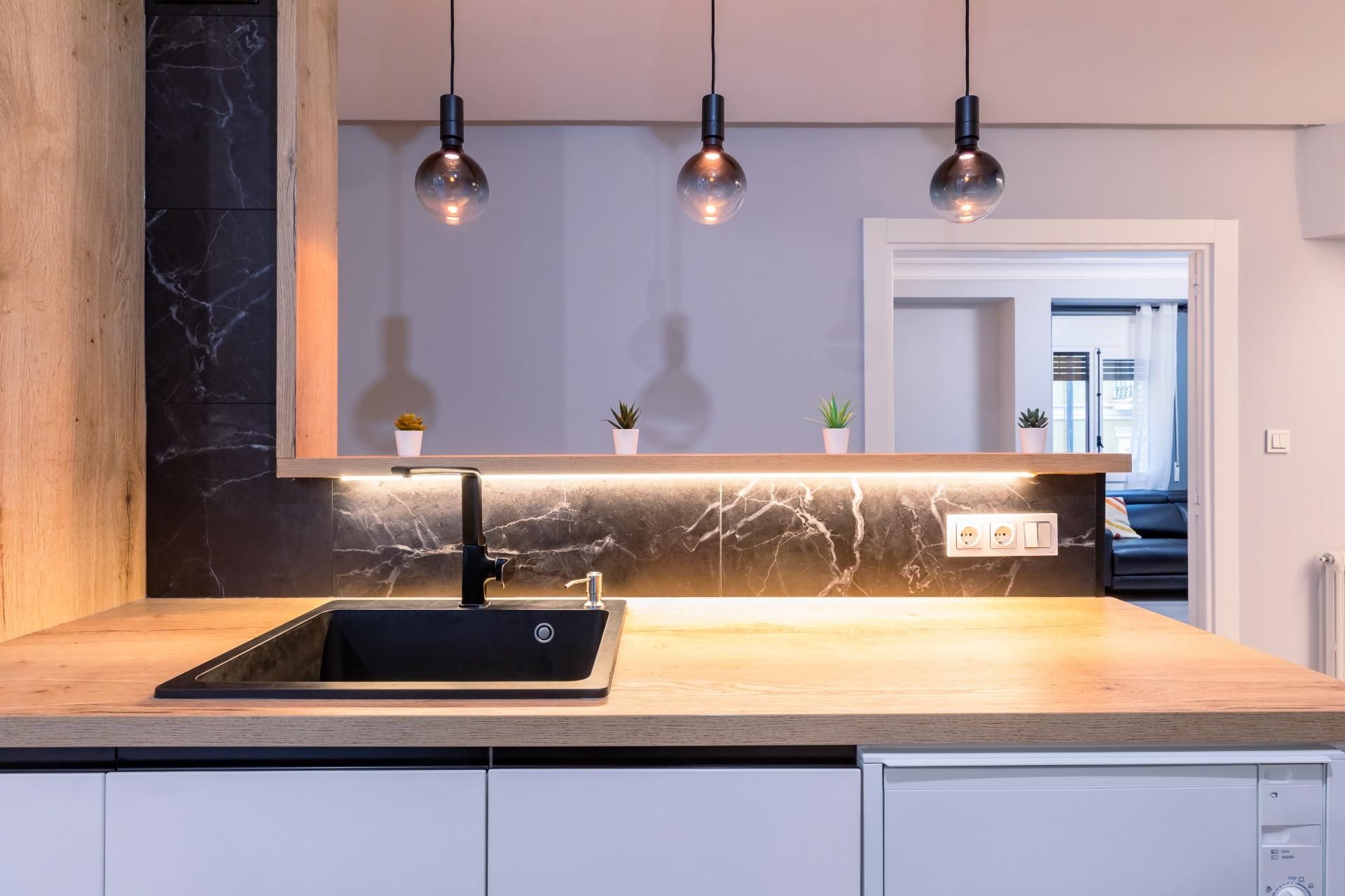 Kitchen of Flat for sale in  Huesca Capital  with Air Conditioner, Heating and Parquet flooring