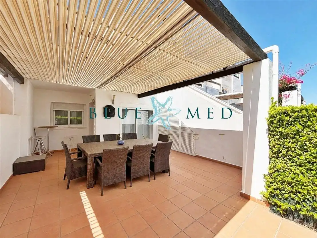 Terraza de Apartamento en venta en Alhama de Murcia con Aire acondicionado, Jardín privado y Terraza