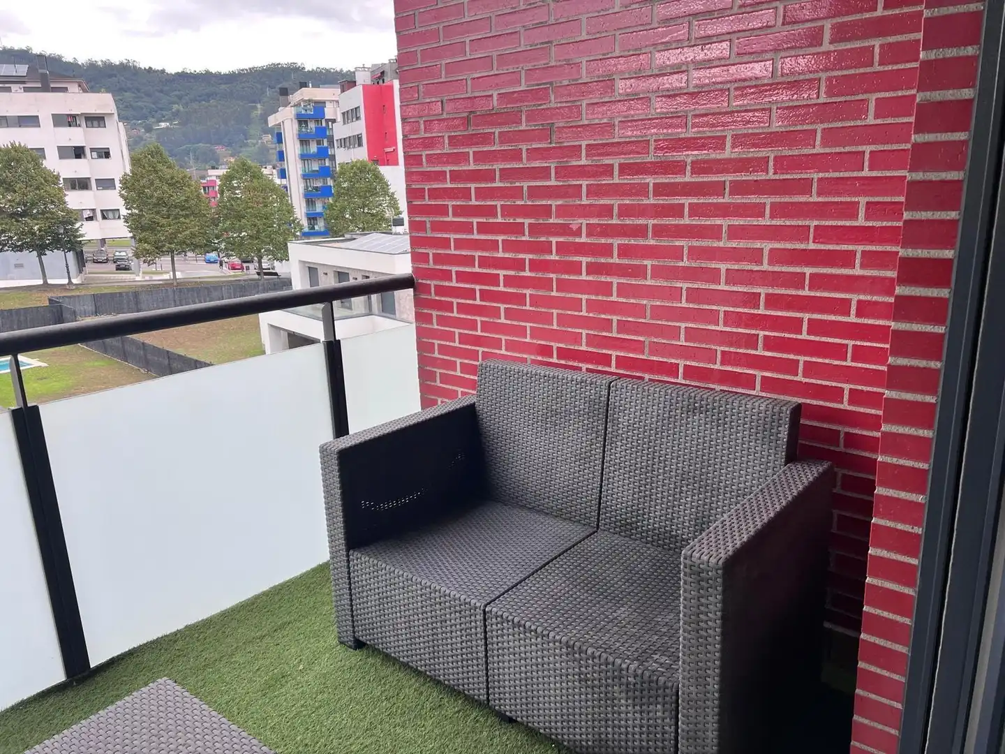 Terraza de Piso de alquiler en Oviedo  con Calefacción, Terraza y Trastero