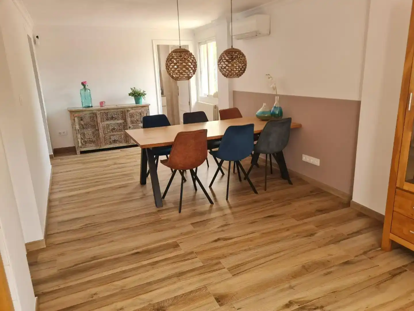 Comedor de Finca rústica en venta en Pedreguer con Aire acondicionado, Jardín privado y Balcón