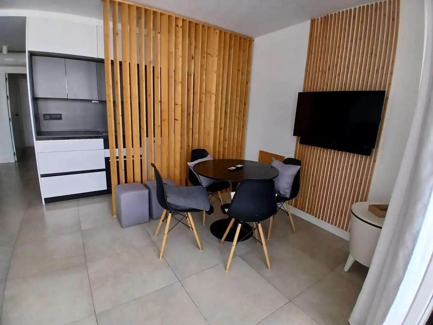 Dining room of Ground floor for rent in Orihuela  with Air Conditioner, Terrace and Swimming Pool
