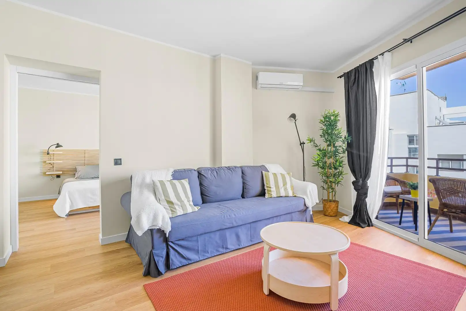Living room of Flat for sale in Torremolinos  with Air Conditioner, Private garden and Terrace