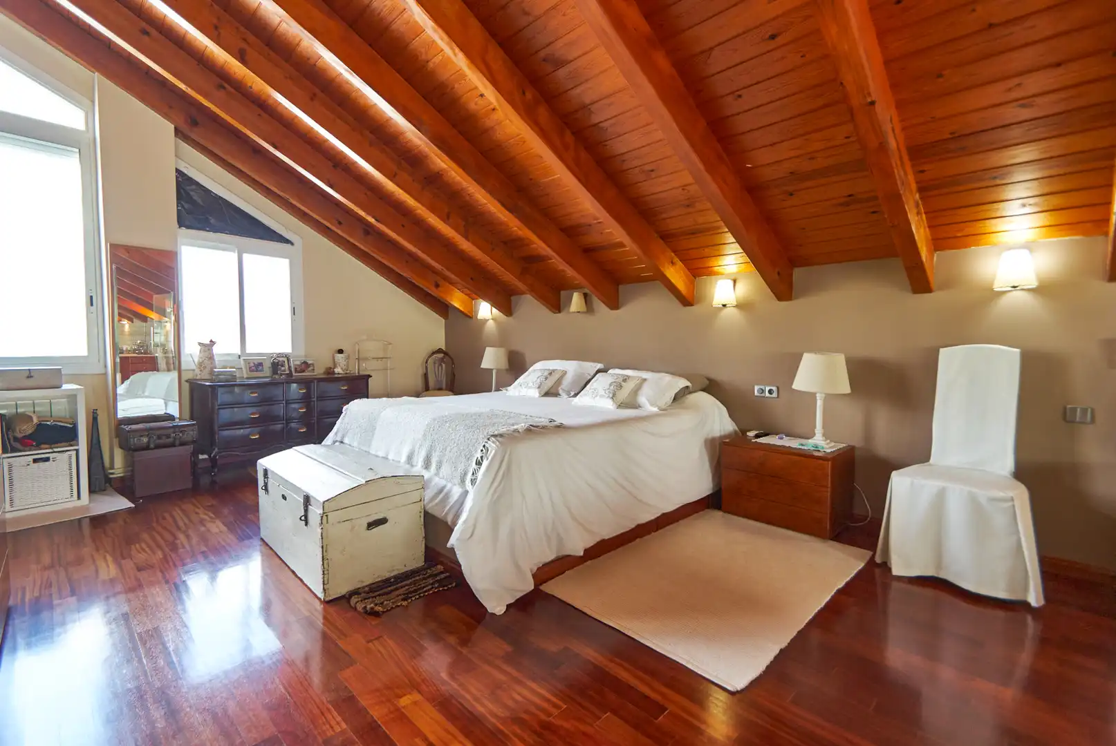 Bedroom of Houses for sale in Castelldefels  with Air Conditioner, Heating and Private garden
