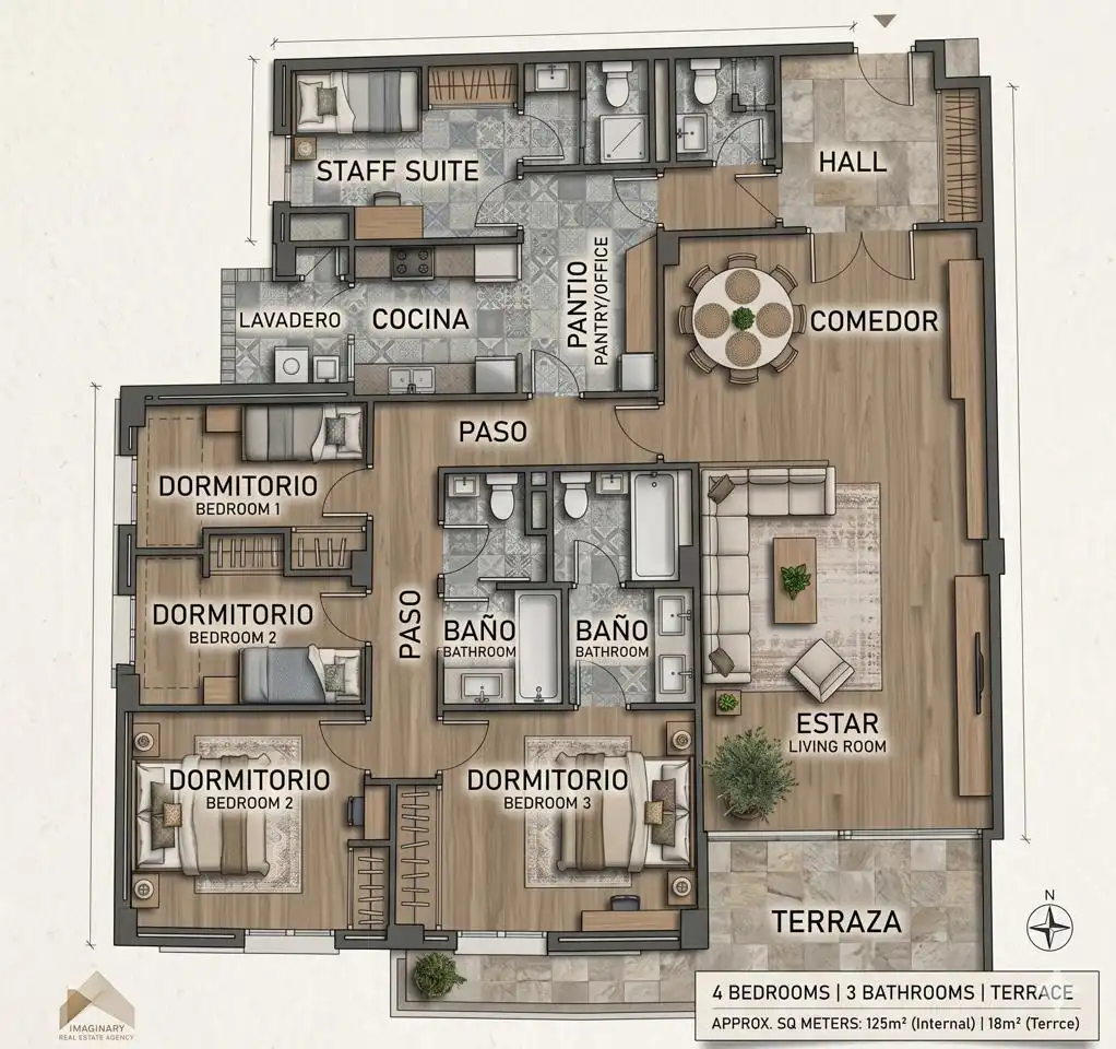 Flat for sale in Málaga  with Parquet flooring, Terrace and Storage room
