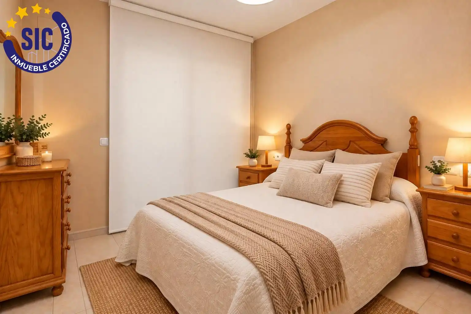 Dormitori de Apartament en venda en Peñíscola / Peníscola amb Terrassa, Moblat i Piscina comunitària