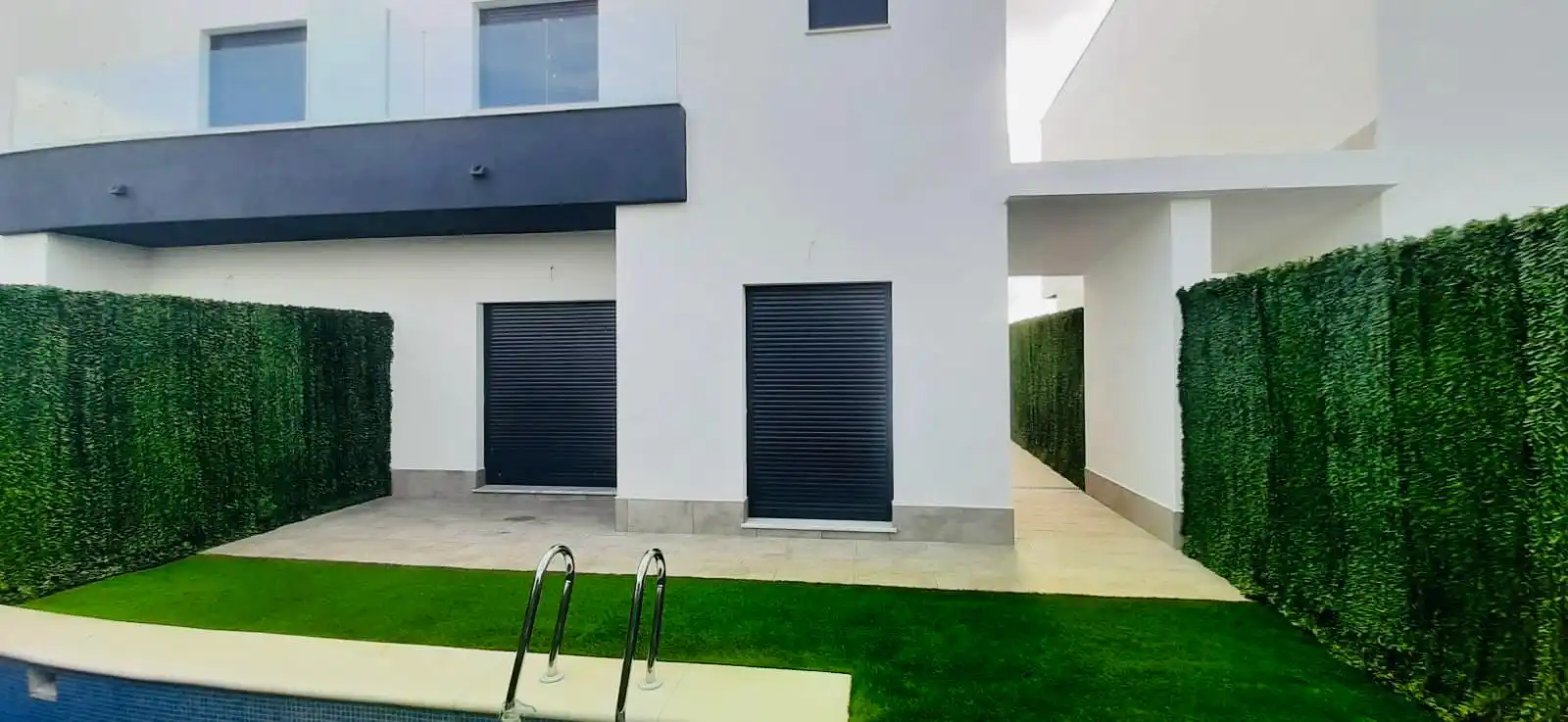 Exterior view of Detached homes for sale in Alcalá del Río  with Private garden, Terrace and Swimming Pool