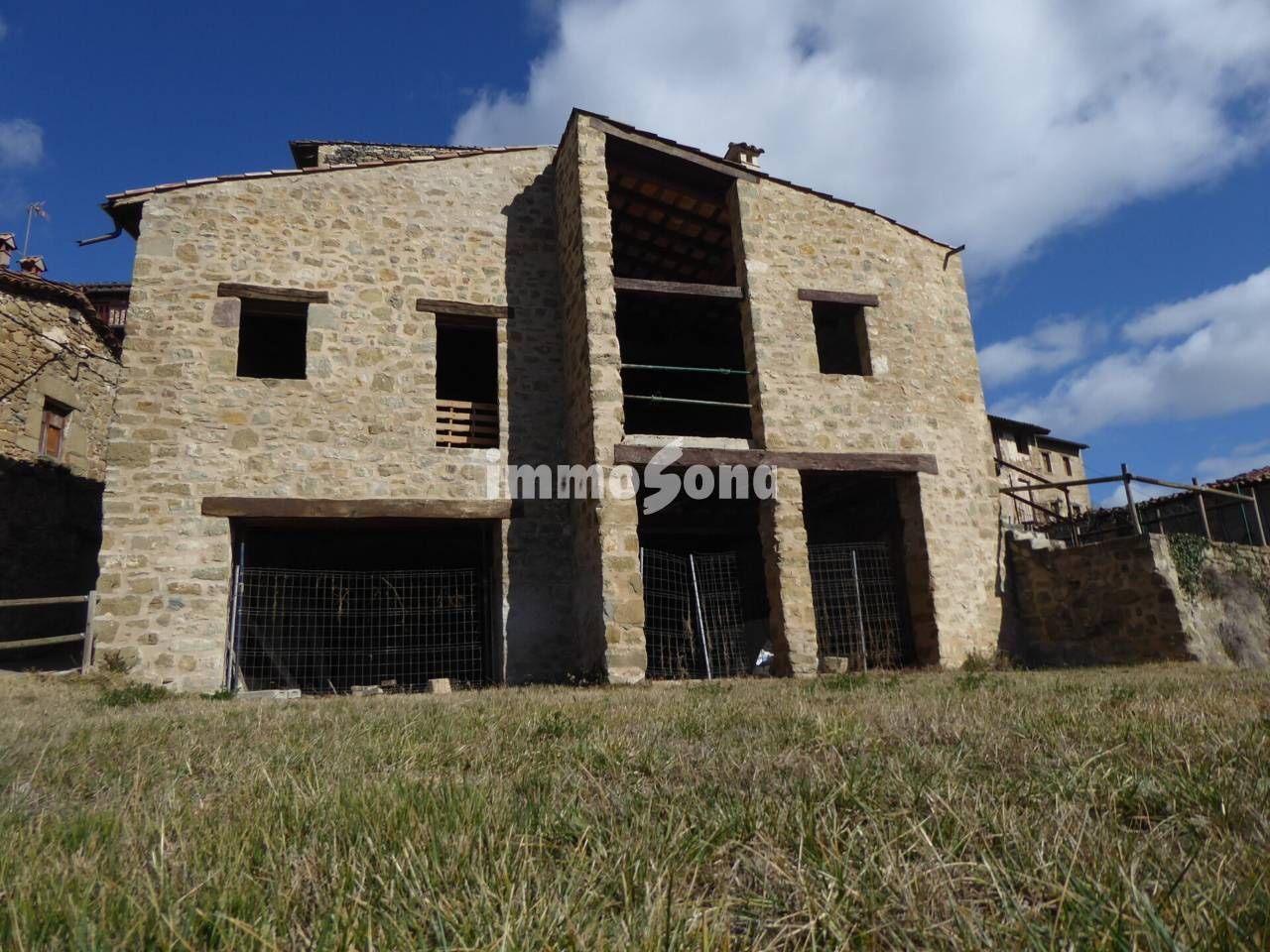 Vista exterior de Casa o xalet en venda en La Vall d'en Bas