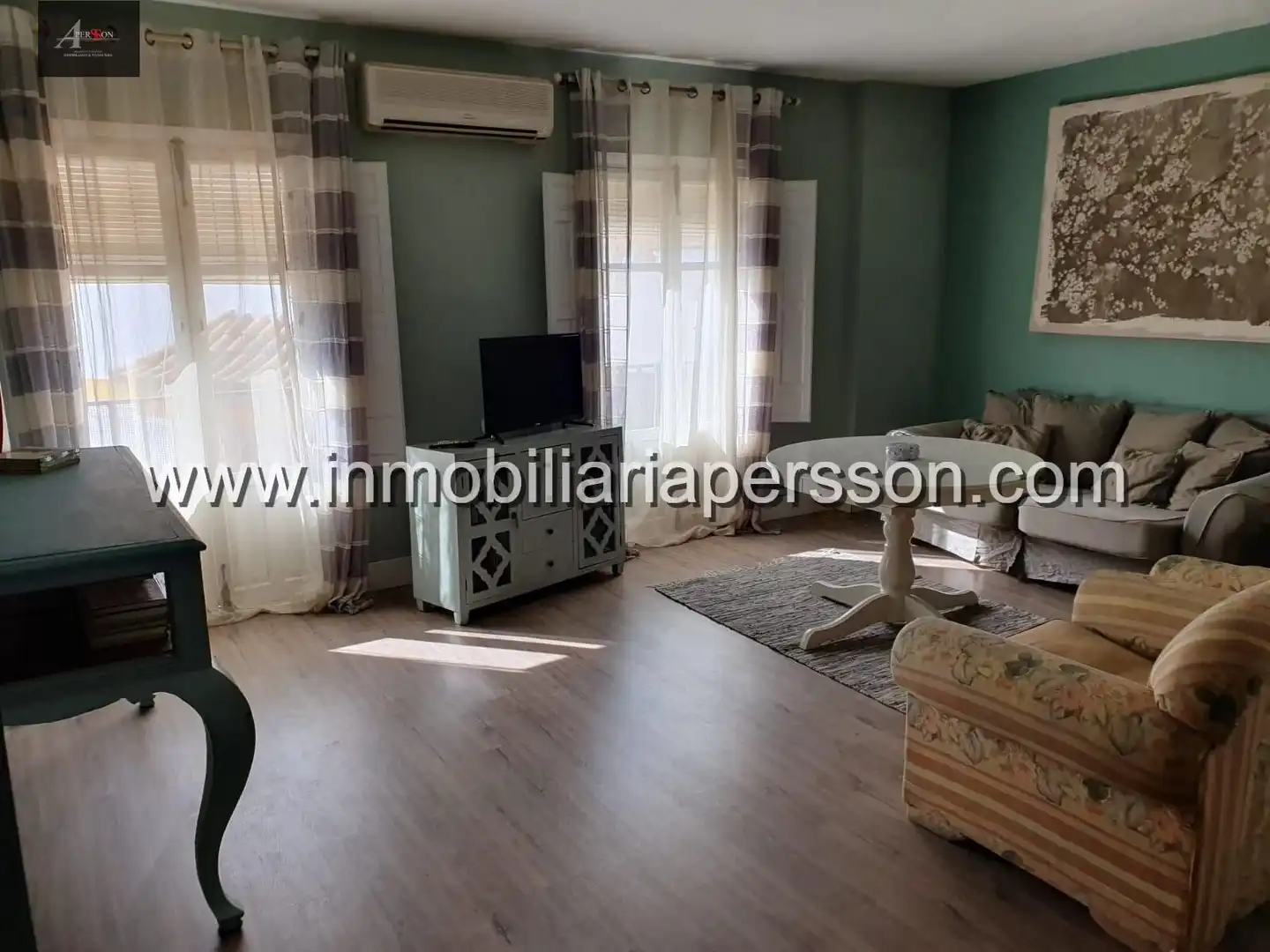 Sala d'estar de Pis en venda en Écija amb Aire condicionat i Balcó